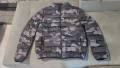 Мъжко зимно яке Kangaroo Poo - размер L - черен камуфлаж , снимка 1