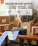 Нов Bluetooth термален принтер 4x6 за етикети Amazon eBay Etsy опаковане, снимка 4