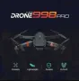 Сгъваем DRON 998 Pro с 2 камери, WIFI и приложение HD, снимка 6