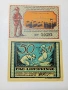 ГЕРМАНИЯ БАНКНОТИ ТИП НОТГЕЛ ВАЙМАРСКА РЕПУБЛИКА АВАРИЙНИ ПАРИ 50 ПФЕНИГА 1921 Г , снимка 2