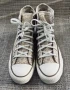 Скъпи златисти кецове CONVERSE оригинал, снимка 2