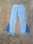 дамски данки с широки крачоли винтидж 90s М, снимка 2