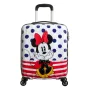 Твърд куфар Спинер American Tourister на 4 колела Disney 55 см ръчен багаж Minnie Mouse, снимка 1