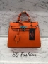Hermes mini kelly в оранжево, снимка 2