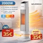 Духалка NEVEREND 2000W с въртене и LED дисплей – ПРОМО, снимка 1