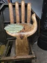 Продавам дървено столче., снимка 1