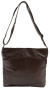 Стилна дамска чанта от естествена к. с дълга дръжка за рамо 28/28см, снимка 2
