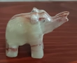 Фигурка Слонче от мраморен оникс. , снимка 2