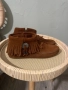 Индиански боти Minnetonka 35 естествена кожа, снимка 1