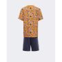 ДЕТСКИ СПОРТЕН ЕКИП ADIDAS X KEVIN LYONS SHORTS AND TEE SET ORANGE/MULTI (002), снимка 2