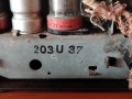 Старо малко бакелитено радио Philips 203U 37 Belgium(Белгия), снимка 9