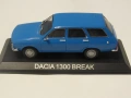 1/43 метална колекционерска количка DéAgostini Dacia 1300 break. Новa, снимка 6