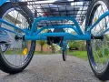 Сгъваем Нов модел e-Trike Hybrid Велосипед с три гуми Електрически Хибрид, снимка 12