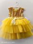 Жълта рокля с тюл, снимка 1 - Детски рокли и поли - 45574555