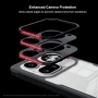 XUNDD Прозрачен Калъф за Nothing Phone (4a) Pro - TPU+Акрил, Airbag, 0.8mm защита, Черен, снимка 6