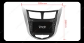 7″ Мултимедия за Hyundai Verna / Solaris / Accent (2010–2016) – Android, CarPlay, снимка 3