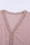 Дамска блуза в розово с къс ръкав и принт на точки, снимка 13