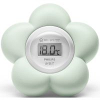Цифров термометър за стая и баня с дигитален дисплей Philips AVENT SCH480/00 Бебета, снимка 1 - Други стоки за дома - 45431334