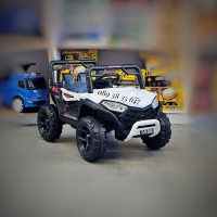 ТОП ЦЕНА!НОВО!Акумулаторен джип Fast UTV WHITE с 12V батерия, дистанционно,USB , снимка 5 - Детски велосипеди, триколки и коли - 45046696