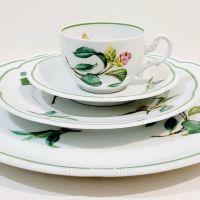 Три тройни комплекта и плато Heinrich Villeroy & Boch Flora Camelia., снимка 4 - Сервизи - 45349892