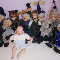 лот порцеланови кукли и клоуни , снимка 1 - Антикварни и старинни предмети - 45825962