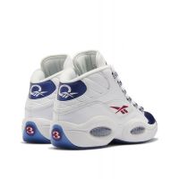 МЪЖКИ КЕЦОВЕ REEBOK QUESTION MID BASKETBALL SHOES WHITE (002), снимка 3 - Кецове - 45781989