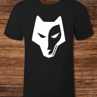 Тениска с декоративен печат - Alpha Wolf, снимка 2 - Тениски - 45035881