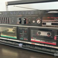 AIWA CA-W80 VINTAGE RETRO BOOMBOX Ghetto Blaster радио касетофон, снимка 9 - Радиокасетофони, транзистори - 46211731