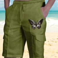 Мъжки къси карго панталони с много джобове, 15цвята , снимка 4 - Къси панталони - 45906493