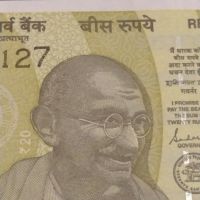 Банкнота ИНДИЯ Махатма Ганди перфектно състояние много красива за КОЛЕКЦИОНЕРИ 45268, снимка 2 - Нумизматика и бонистика - 45851475