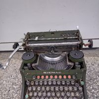 Стара Немска Пишеща Машина SIEMAG 1960 год., снимка 2 - Антикварни и старинни предмети - 45396912