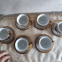 Красиви комплект чашки за кафе - Япония, снимка 2 - Сервизи - 45526058