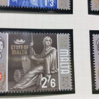 Пощенски марки - Малта 1965, снимка 9 - Филателия - 45463868