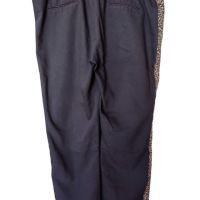 Дамски панталон със животинска щампа Zara, Черен, 48х93 см, XL, снимка 2 - Панталони - 45497278