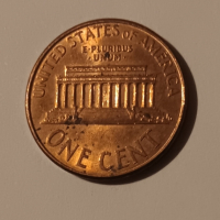 1 цент САЩ 1999 1 цент 1999 Американска монета Линкълн , снимка 4 - Нумизматика и бонистика - 44943504