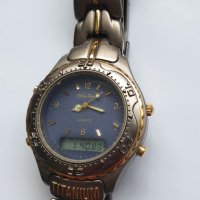 Цифров аналогов мъжки часовник Philip Persio Titanium, снимка 5 - Антикварни и старинни предмети - 45597526