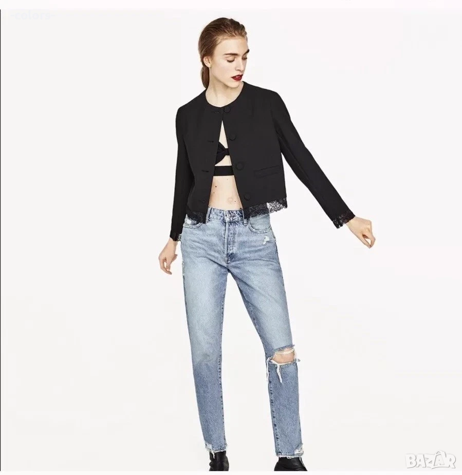 Сако с дантела Zara, снимка 1