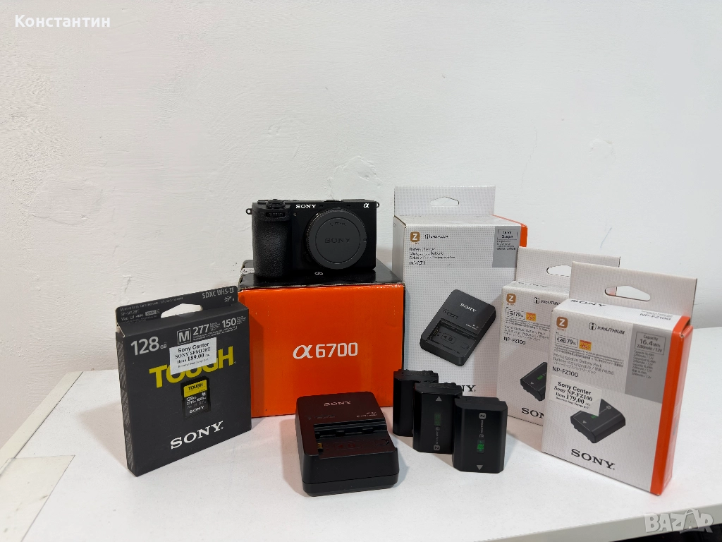 Фотоапарат Sony a6700 *НОВ* + Екстри, снимка 1