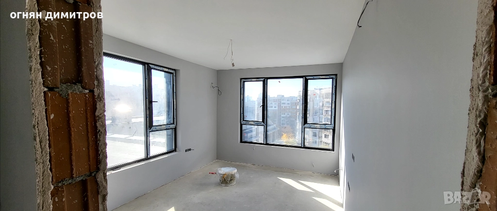 Боядисване на апартаменти с латекс  , фина шпакловка ,обръщане прозорци. , снимка 1