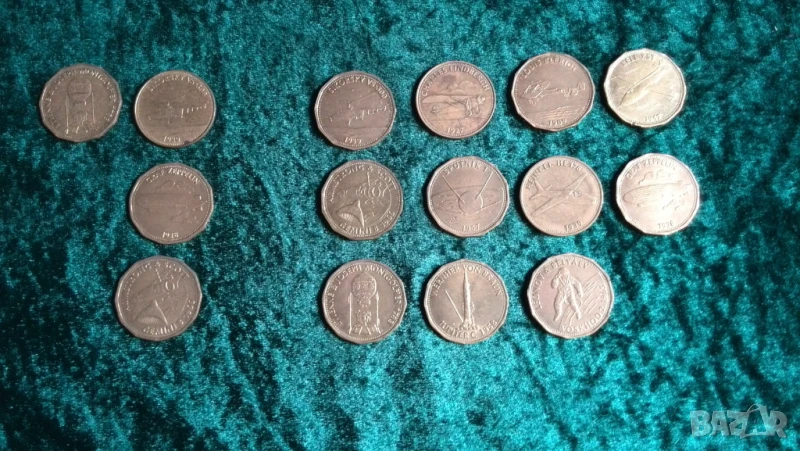 Винтидж жетони SHELL. Метални жетони за гориво. Колекция, снимка 1