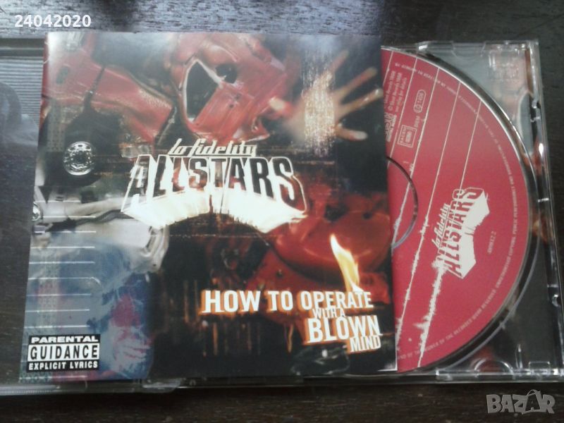 Lo-Fidelity Allstars – How To Operate With A Blown Mind оригинален диск, снимка 1