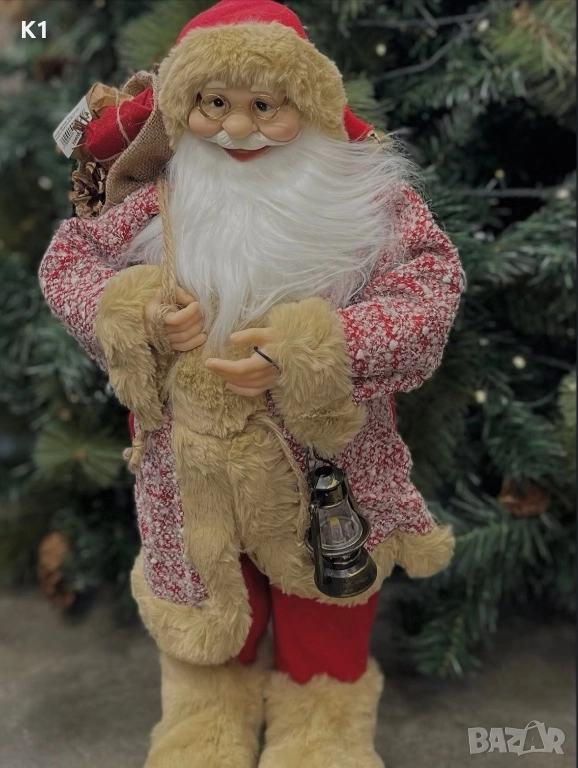 Голям Дядо Коледа 60см, снимка 1