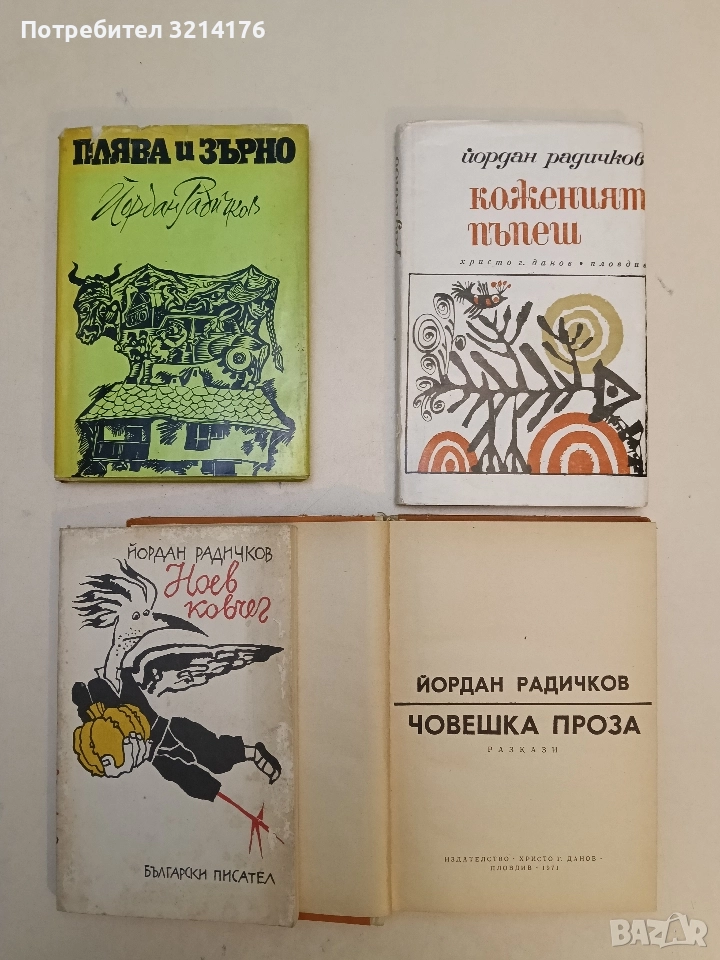 Плява и зърно - Йордан Радичков, снимка 1