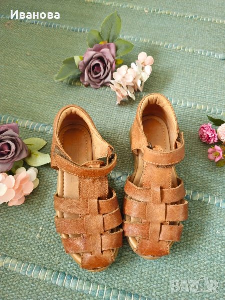 Сандали от естествена кожа Bisgaard, снимка 1