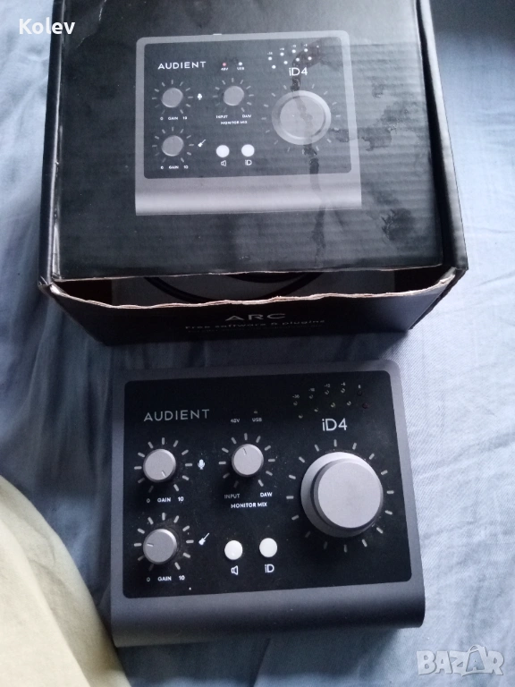 Audient iD4 MKII USB аудио интерфейс, снимка 1