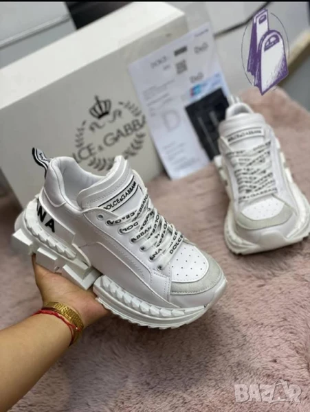 дамски маратонки Dolce&Gabbana от еко кожа , снимка 1