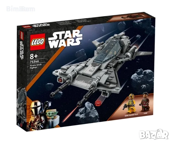 Конструктор LEGO® Star Wars™ Mandalorian 75346 - Пиратски воин / 285 части, снимка 1