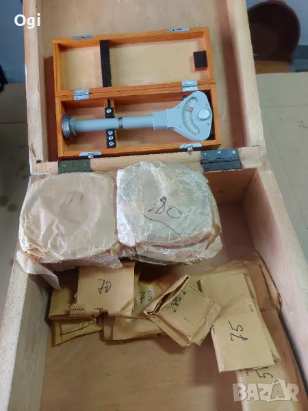 Индикатор вътромер триточков Carl ZeISs Jena , снимка 1