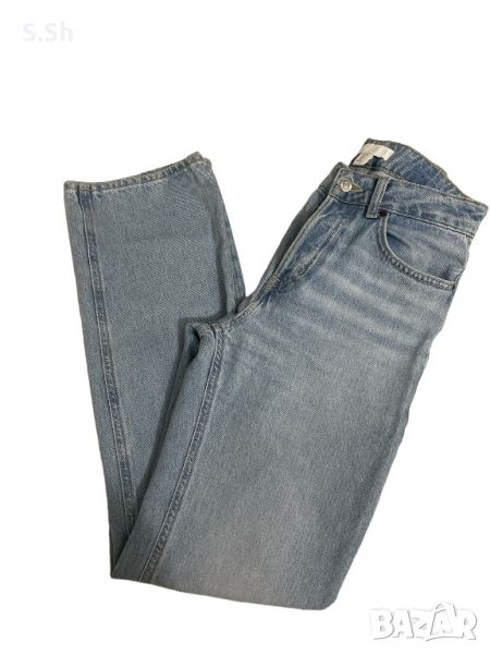 Дънки H&M, Bershka, размер S 36, wide leg, широки крачоли, снимка 1