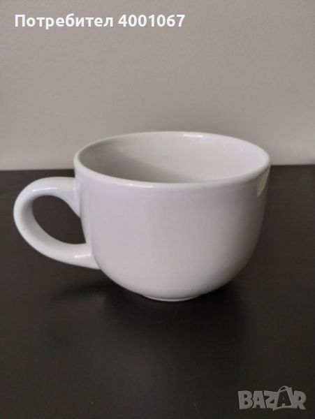 бели порцеланови чаши за кафе, снимка 1